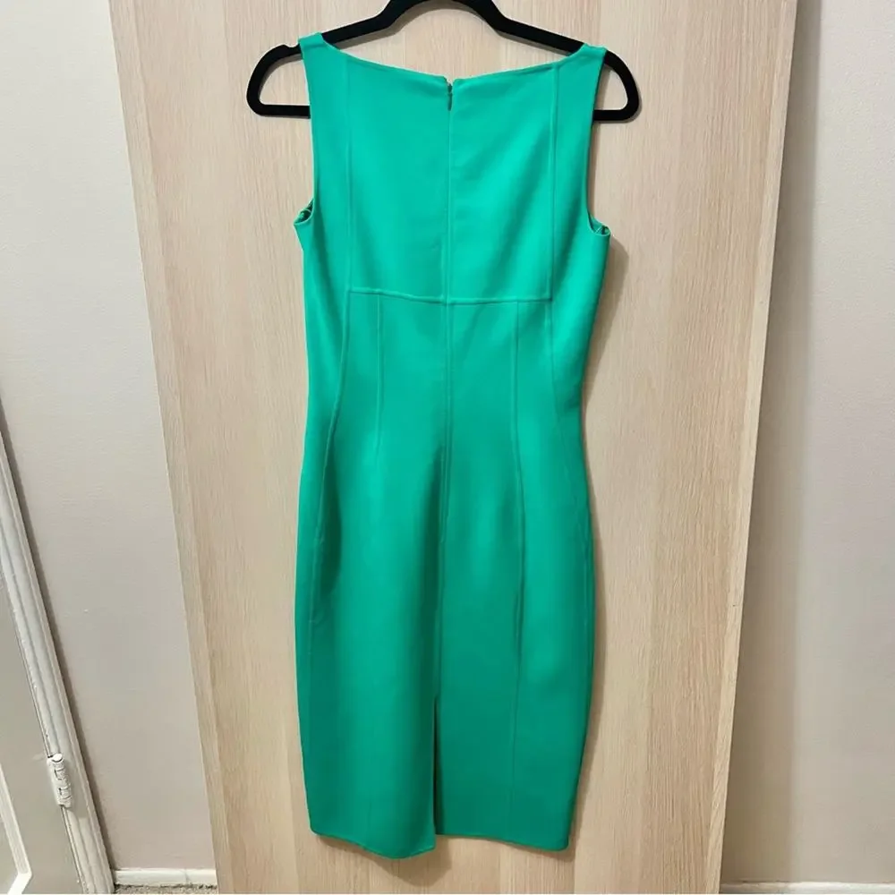 Michael Kors Green Cocktail Dress 4 - Picture 2 of 4